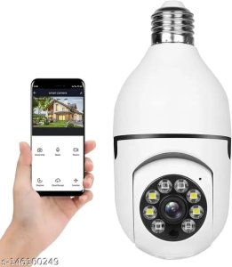 HOMOZE Bulb Camera With WiFi And Full HD