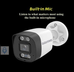 Built-in Mic CCTV Camera