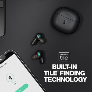 Skullcandy Rail Wireless Earbuds – 42Hr Battery, Alexa