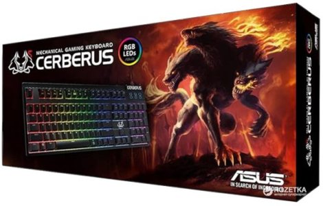 Asus Cerberus MECH RGB Mechanical Keyboard (Blue)