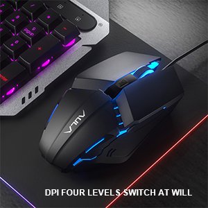 AULA F2023 USB Gaming Keyboard & Mouse Combo – Black