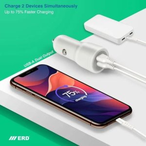 ERD CC 22 Dual USB Car Charger