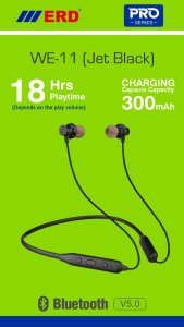 WE-11 Neckband - JET BLACK