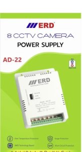 ERD AS-22 8 CCTV CAMERA POWER SUPPLY